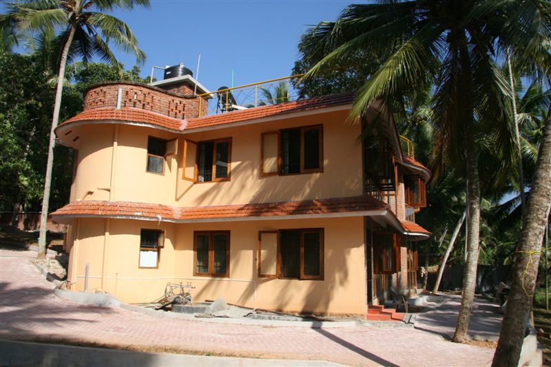 office seen from the side of the auditorium